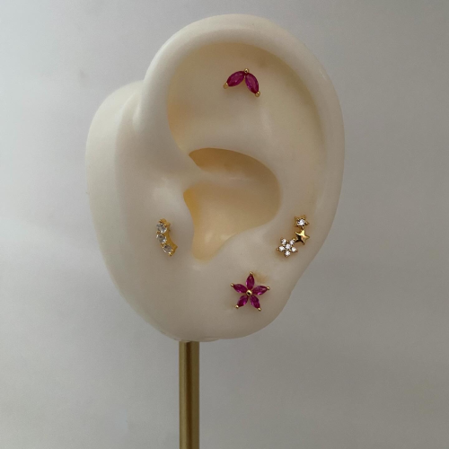 Arete Vizy Fucsia