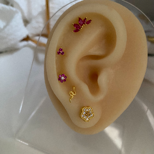 Piercing Ariel Fucsia