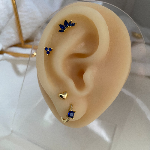 Piercing Marin Blue