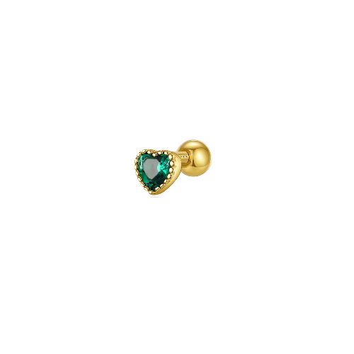 Piercing lovit Green